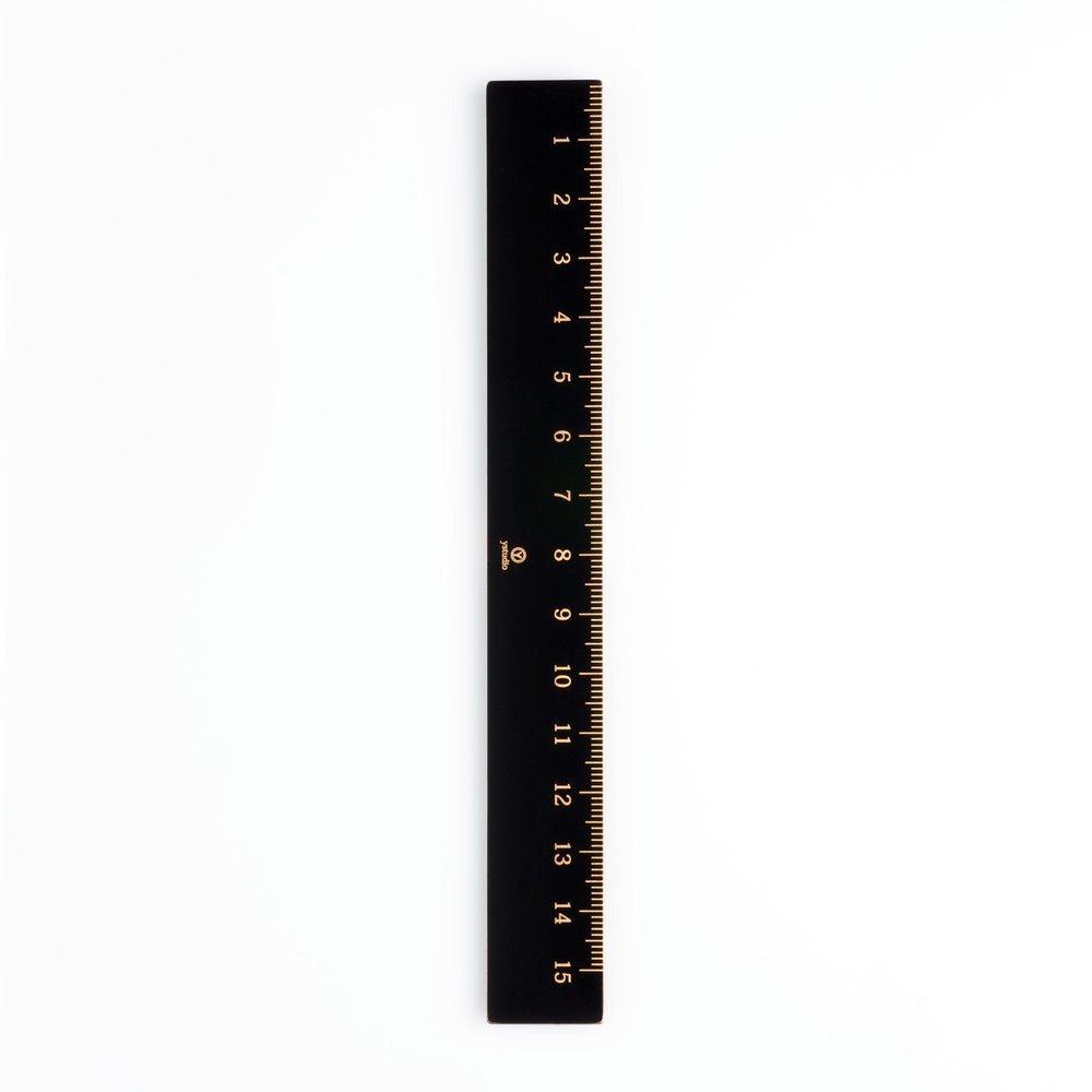 Ystudio Brassing Ruler — front view