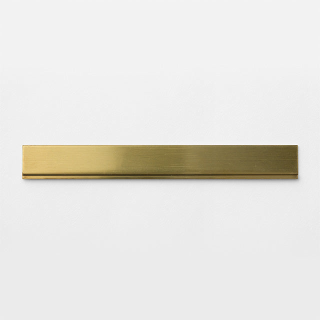 TRAVELER'S COMPANY Brass Ruler — side view