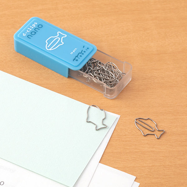 Midori D-Clips Nano Fish — in use