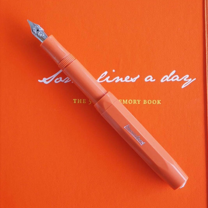 Kaweco Skyline Sport Fountain Pen - Fox — flat lay