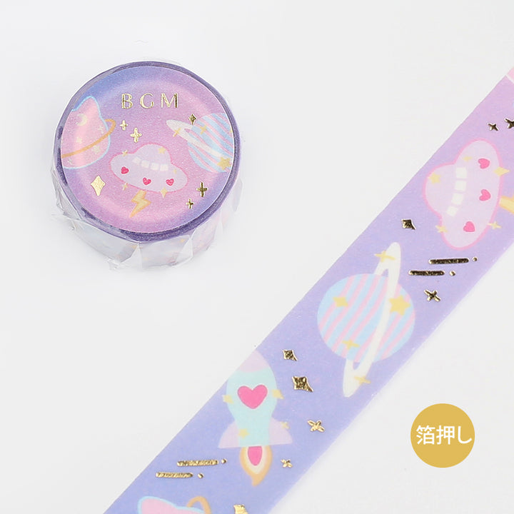 BGM Maiden Universe Washi Tape — roll front