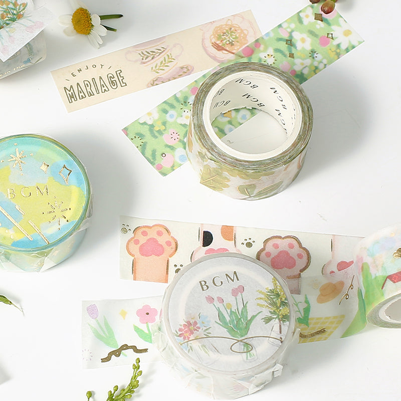 BGM Maiden Universe Washi Tape — with packaging
