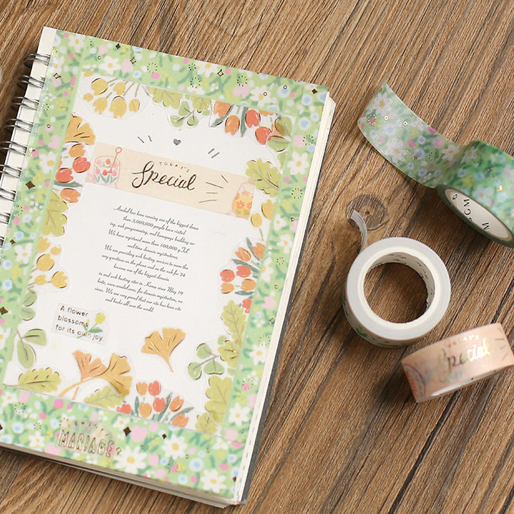 BGM Maiden Universe Washi Tape — roll side