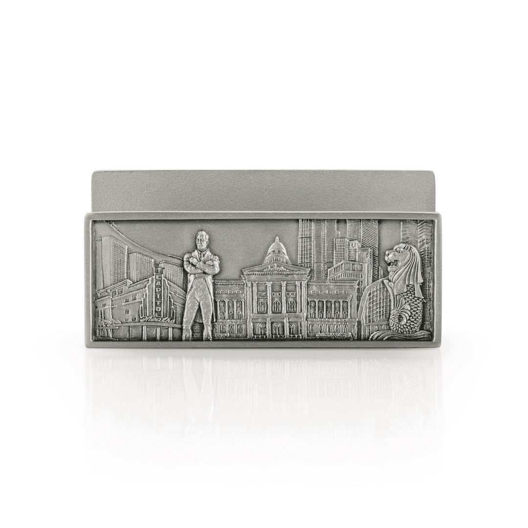 Royal Selangor Civic District Card Holder — front view