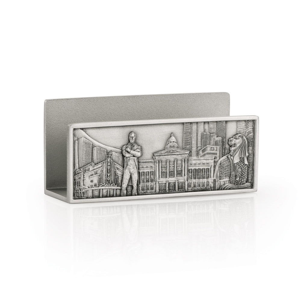 Royal Selangor Civic District Card Holder — side view
