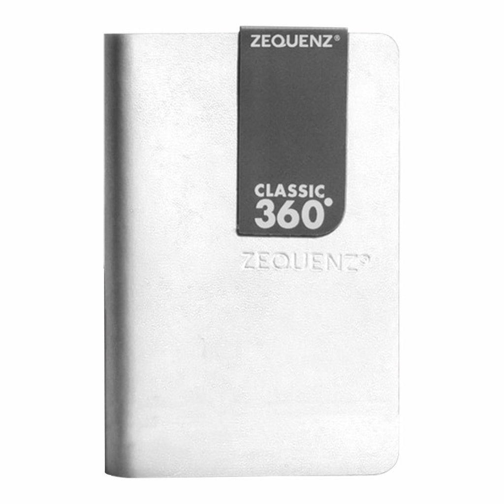 Zequenz Signature Classic Notebook A7 — open spread