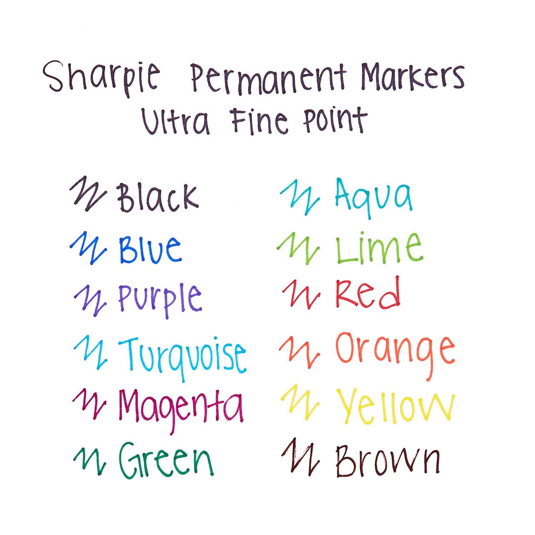 Sharpie® Ultra Fine Permanent Markers — side view