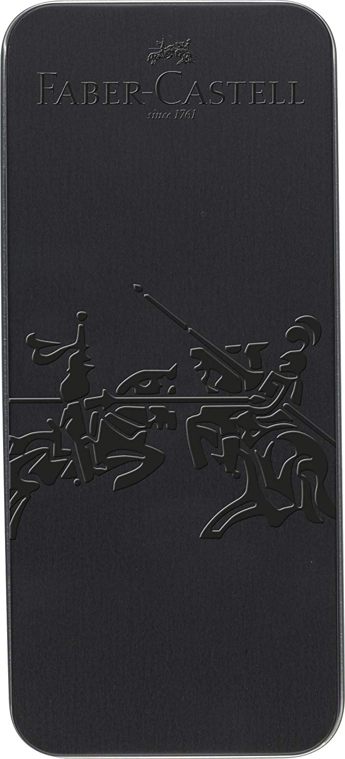 Faber-Castell Grip Edition Fountain Pen &amp; Ballpoint Pen Set All Black [Pre-Order] — with packaging