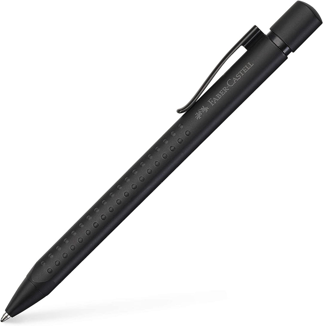 Faber-Castell Grip Edition Fountain Pen &amp; Ballpoint Pen Set All Black [Pre-Order] — detail view