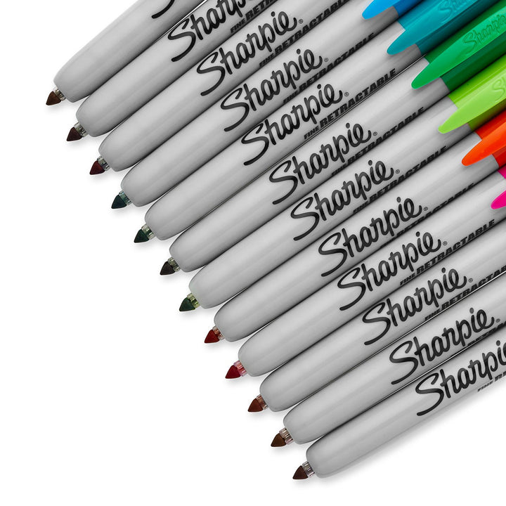 Sharpie Retractable Permanent Marker — side view