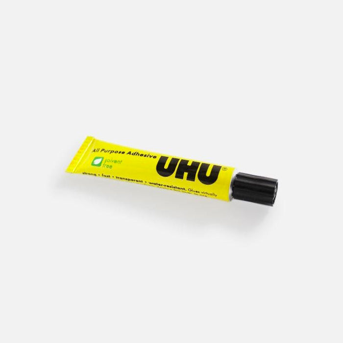 UHU All Purpose Solvent Free Glue — in use