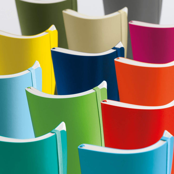 Leuchtturm1917 B6+ Softcover Notebook - Dotted / Sage — size comparison