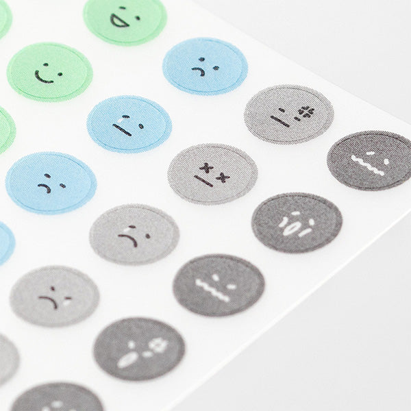 Midori Sticker 2388 Feeling Face — detail view