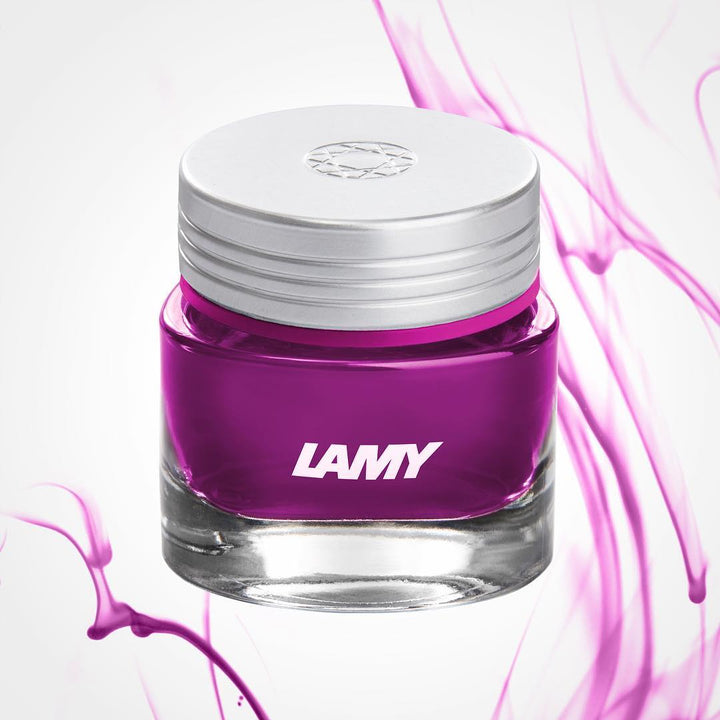 Lamy T53 30ml Crystal Ink Bottle — label detail
