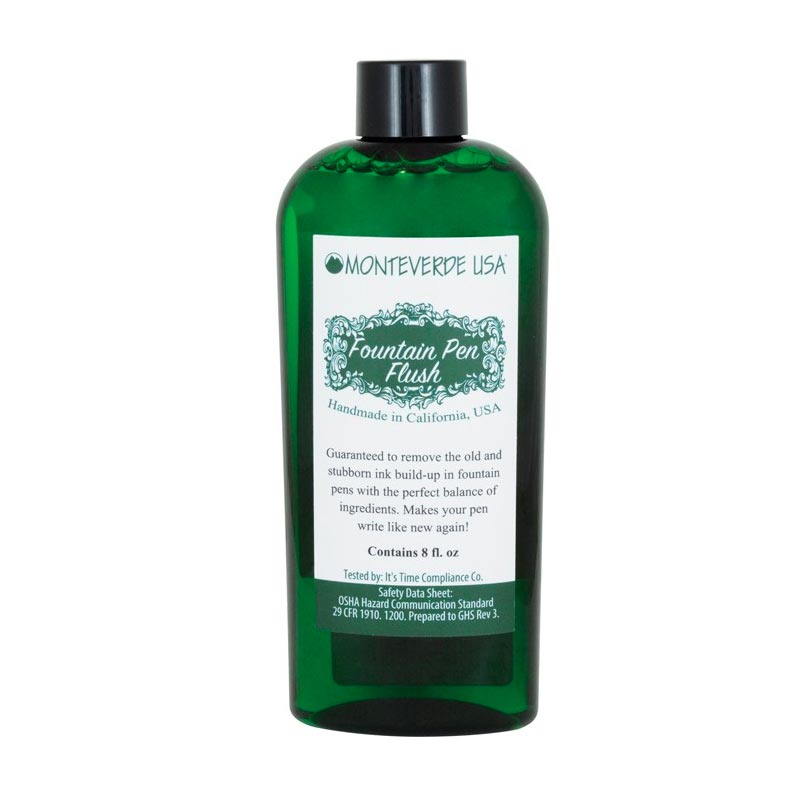 Monteverde Fountain Pen Flush 8oz — capped
