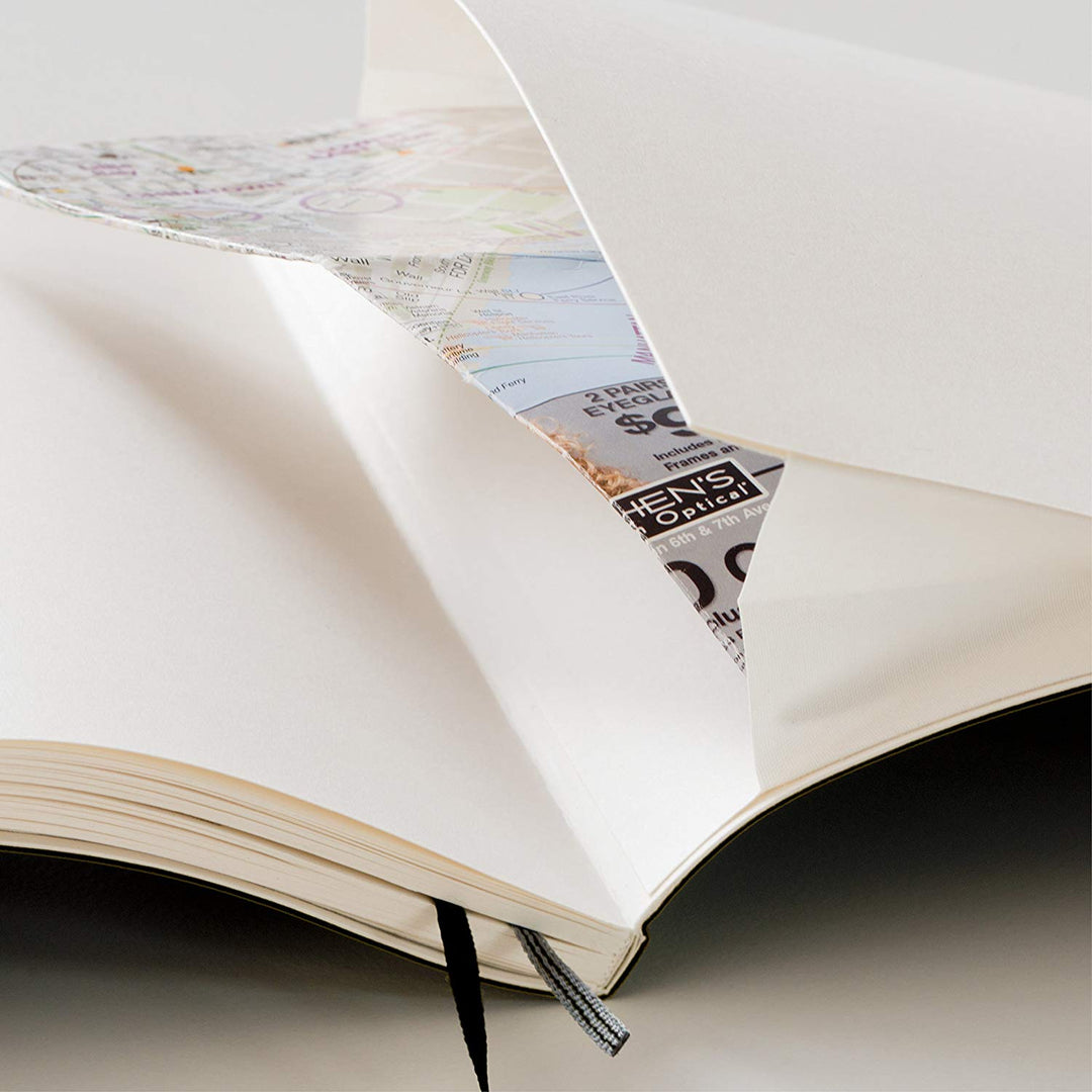 Leuchtturm1917 B6+ Softcover Notebook - Dotted / Sage — spine view