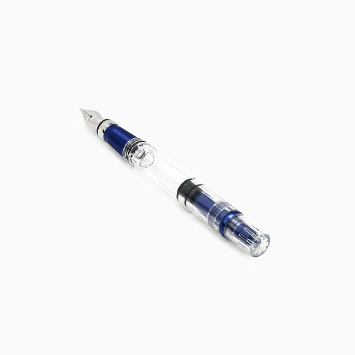 TWSBI Diamond 580 AL R  Fountain Pen - Navy Blue — flat lay