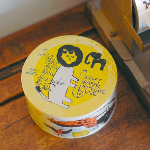 Classiky x Nachio Nakanisi Africa Packing Tape — roll front