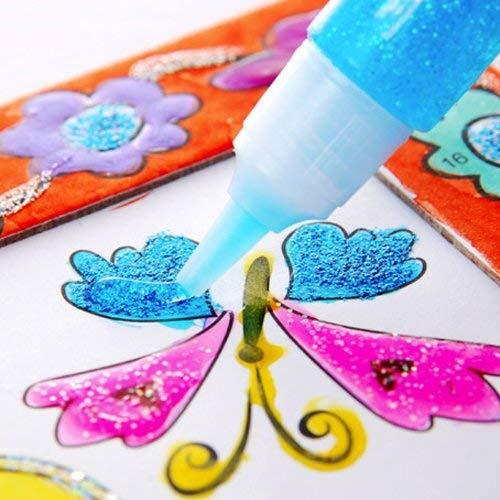 Elmer's 3D Rainbow Glitter Glue Pen Set — side view
