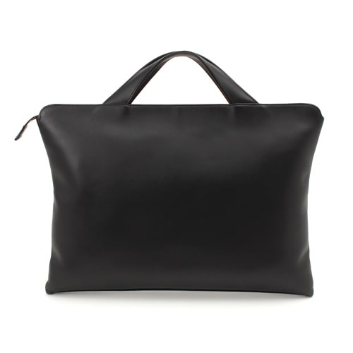 Trion AA115 13" Leather Bag Black — front view