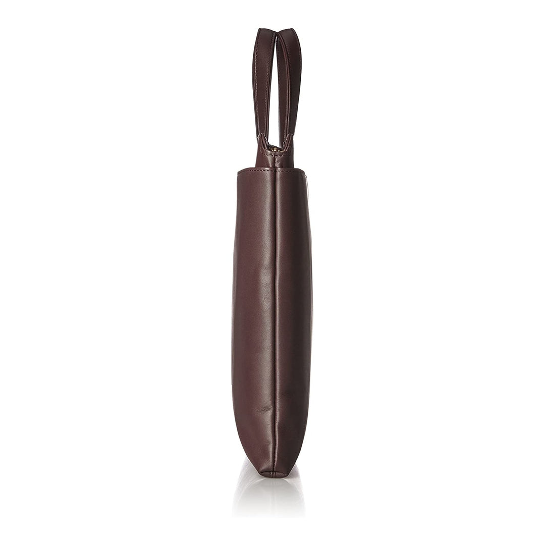 Trion AA123 15" Leather Bag Choco — with packaging