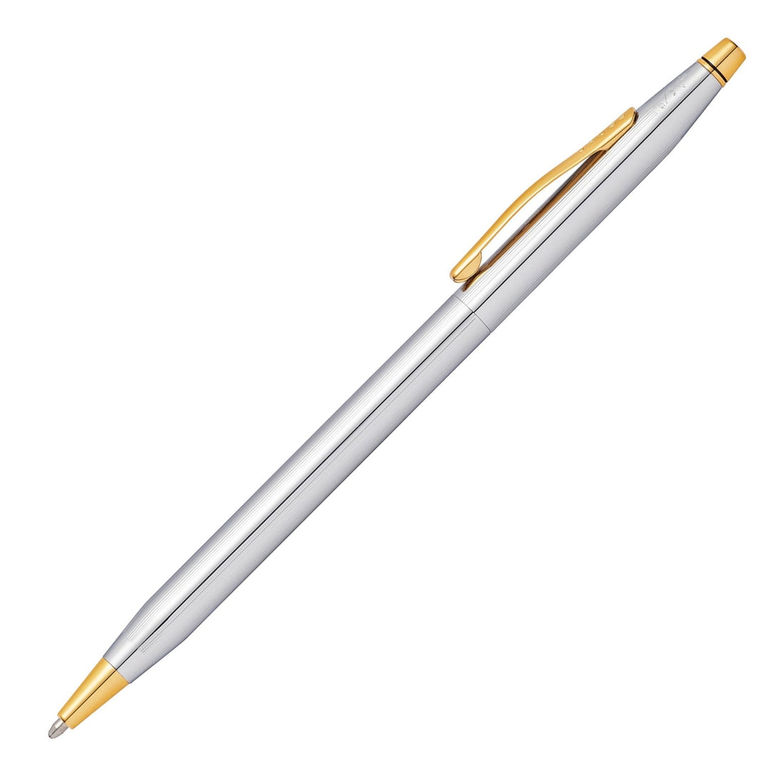 Cross Classic Century Medalist Ballpoint Pen — uncapped with cap posted