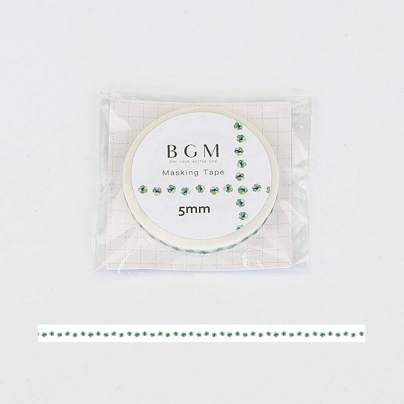 BGM Fox Masking Tape — pattern detail