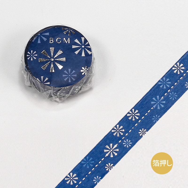 BGM Fireworks Masking Tape — roll front