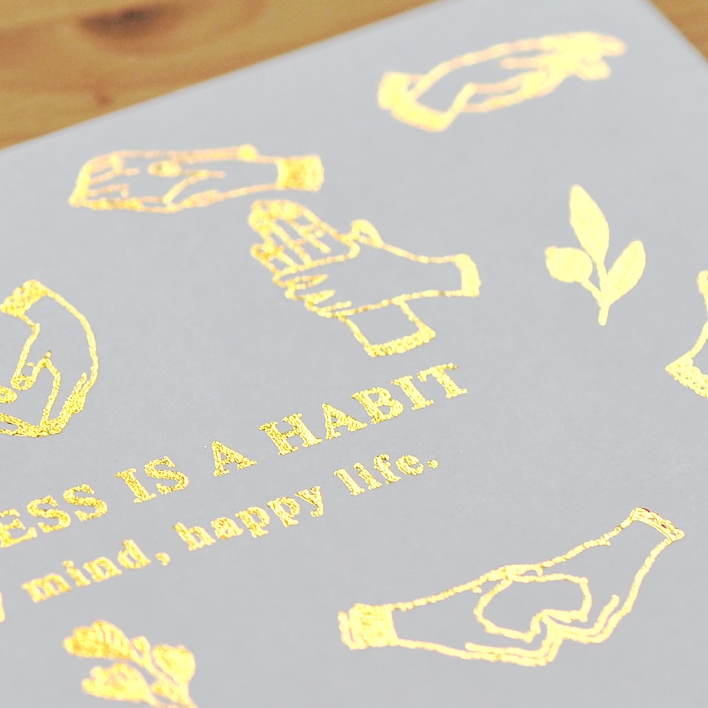 (DC) MU Craft Foil Print-On Sticker Hands 005 — detail view