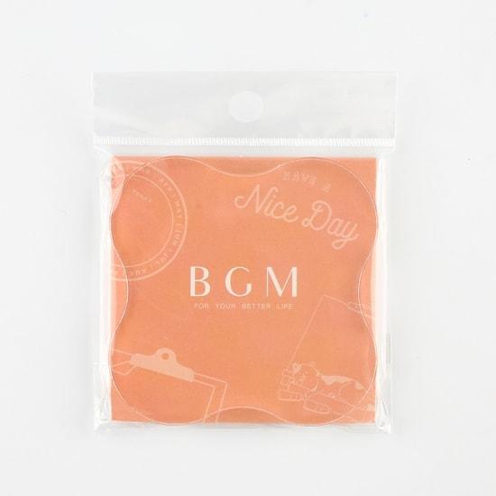 BGM Acrylic Block  L — front view