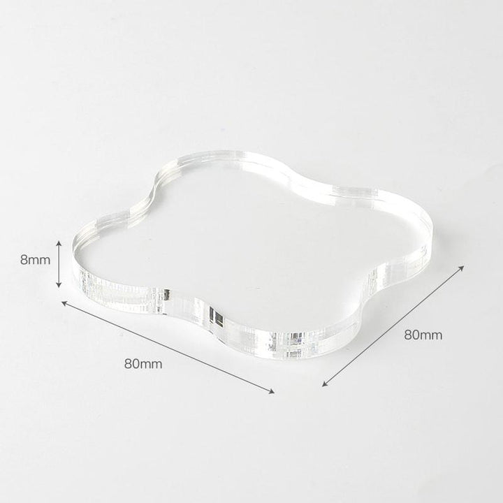 BGM Acrylic Block  L — side view