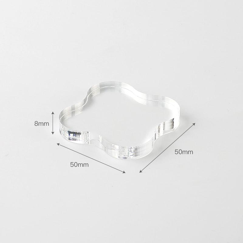 BGM Acrylic Block  S — side view