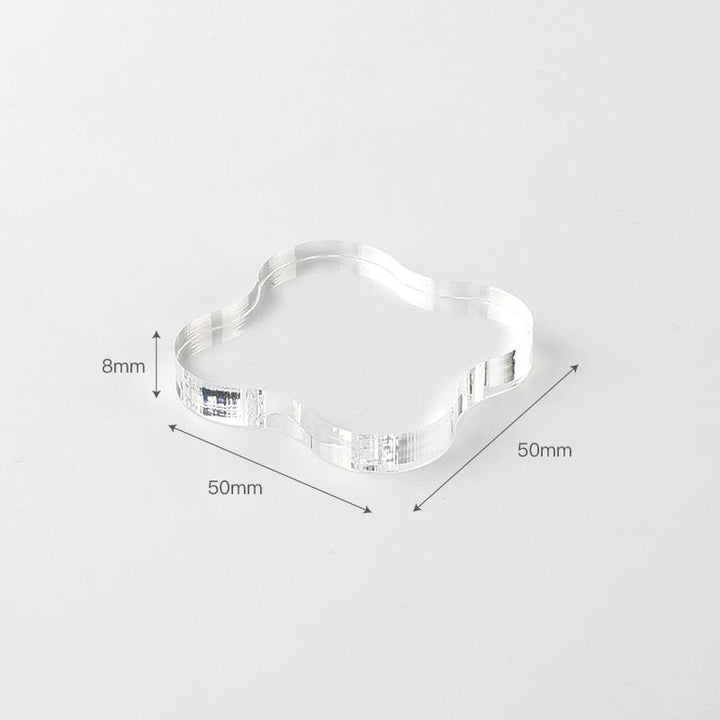 BGM Acrylic Block  S — side view