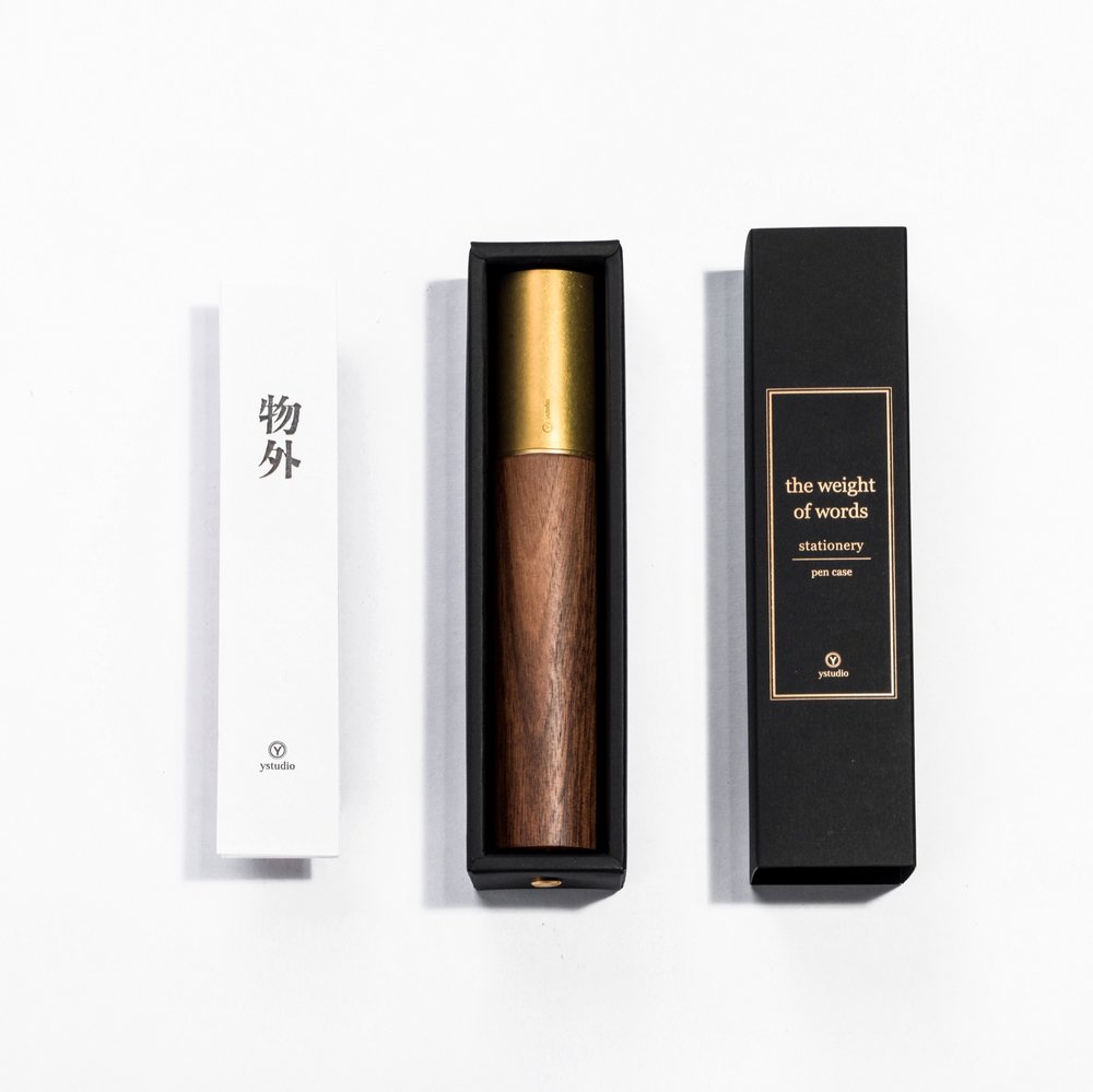Ystudio Classic Pen Case — detail view