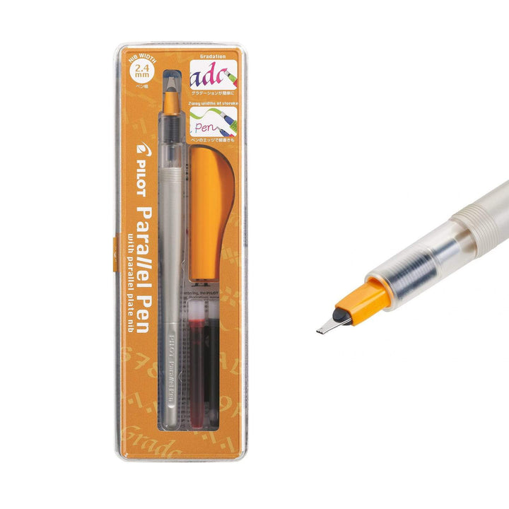 Pilot Parallel Pen — flat lay