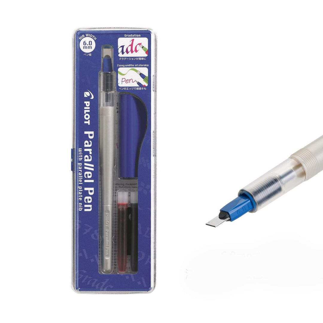 Pilot Parallel Pen — flat lay