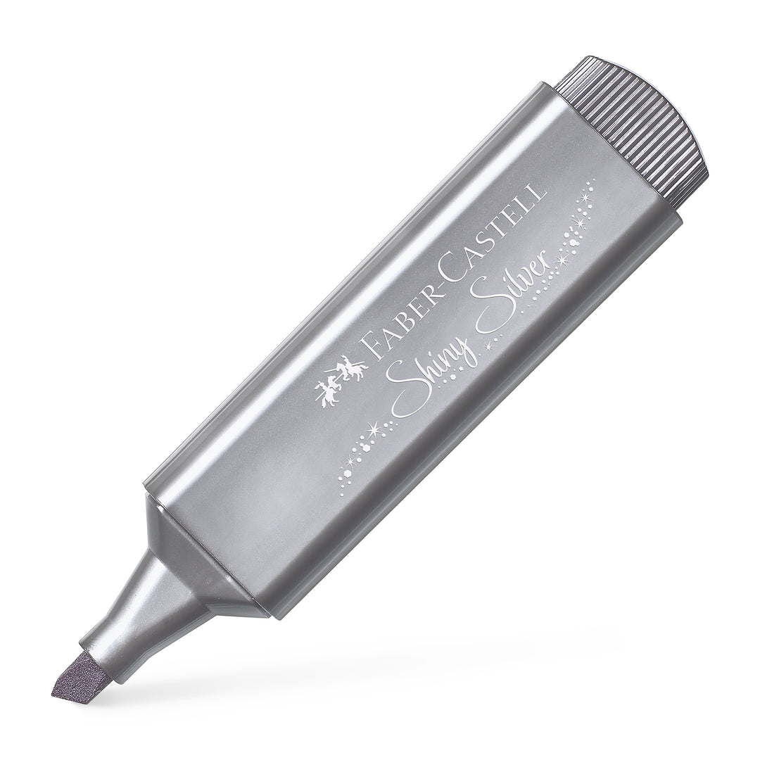 Faber-Castell Highlighter TL 46 Metallic Set of 4 — in use