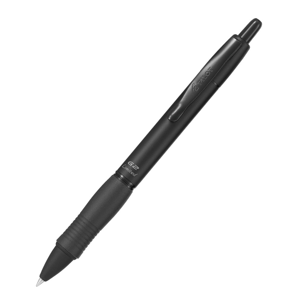Pilot G2 Limited 0.7mm Gel Pen — flat lay