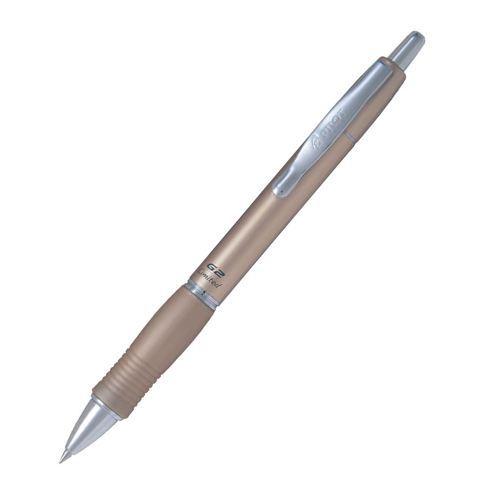 Pilot G2 Limited 0.7mm Gel Pen — flat lay