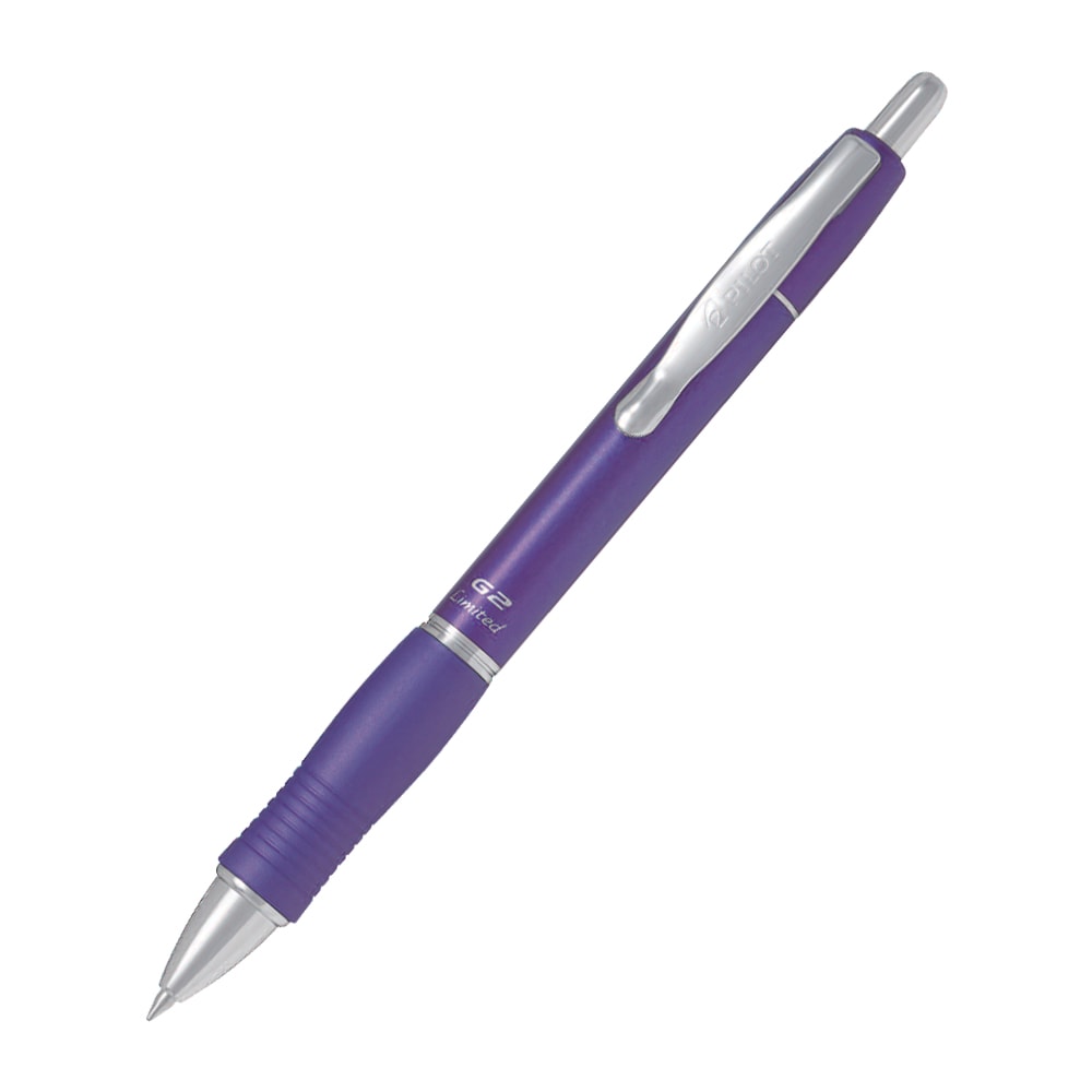 Pilot G2 Limited 0.7mm Gel Pen — flat lay