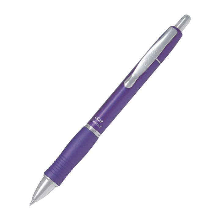 Pilot G2 Limited 0.7mm Gel Pen — flat lay