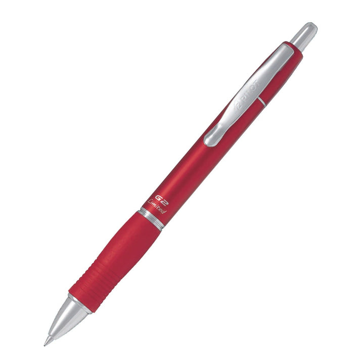 Pilot G2 Limited 0.7mm Gel Pen — flat lay
