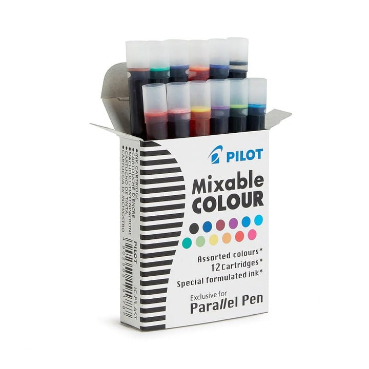 (DD) Pilot Parallel Pen Ink Cartridge — flat lay