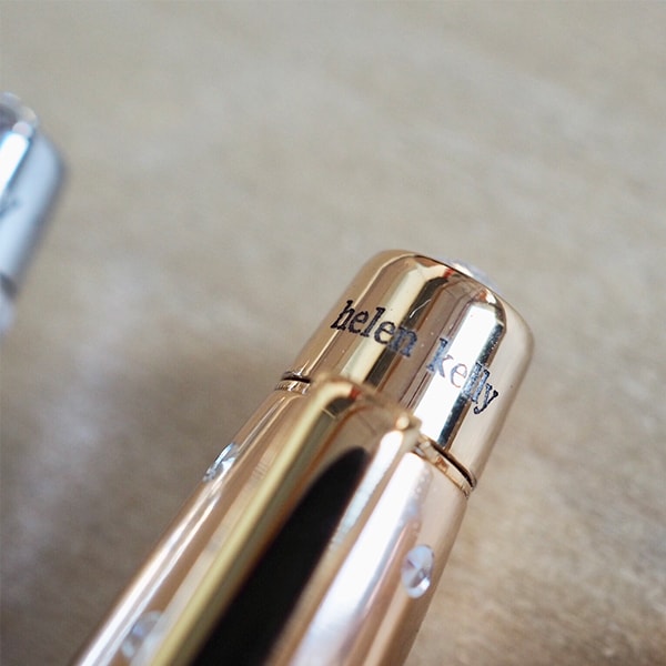 Helen Kelly Starlight Pen Silver — engraving example