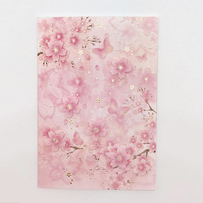D'Won Card Butterfly Dark Pink — side view