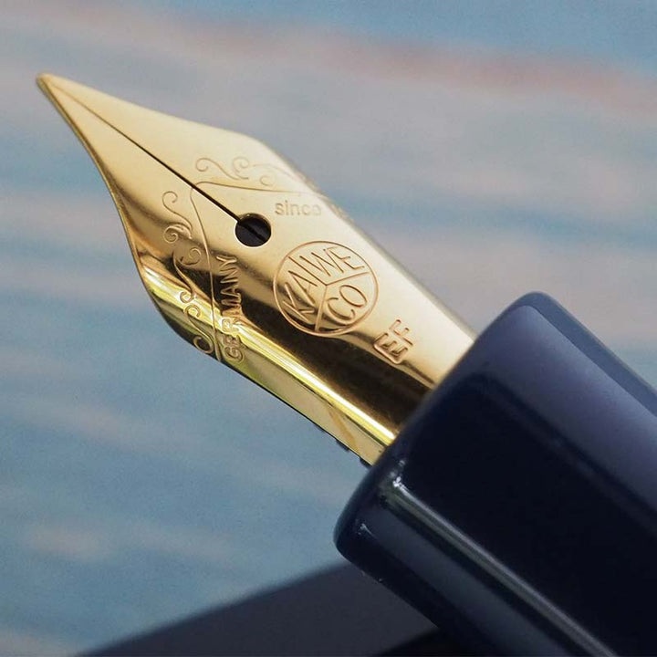 Kaweco Art Sport Fountain Pen Dark Blue Limited Edition 2018 Gold — engraving example