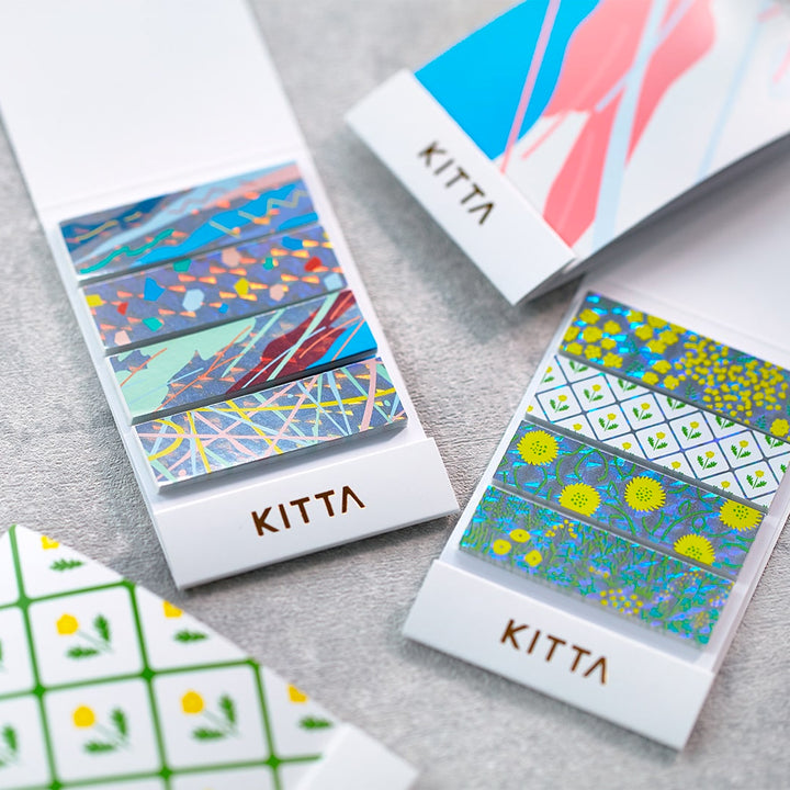 (DD) KITTA Special Washi Tape Pop — applied on surface