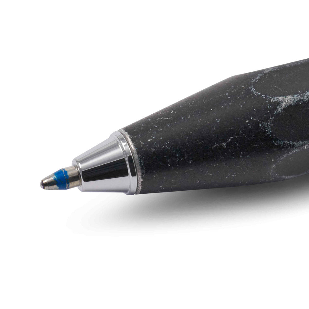 Kaweco AL Sport Stonewashed Ballpoint Pen - Black — with packaging