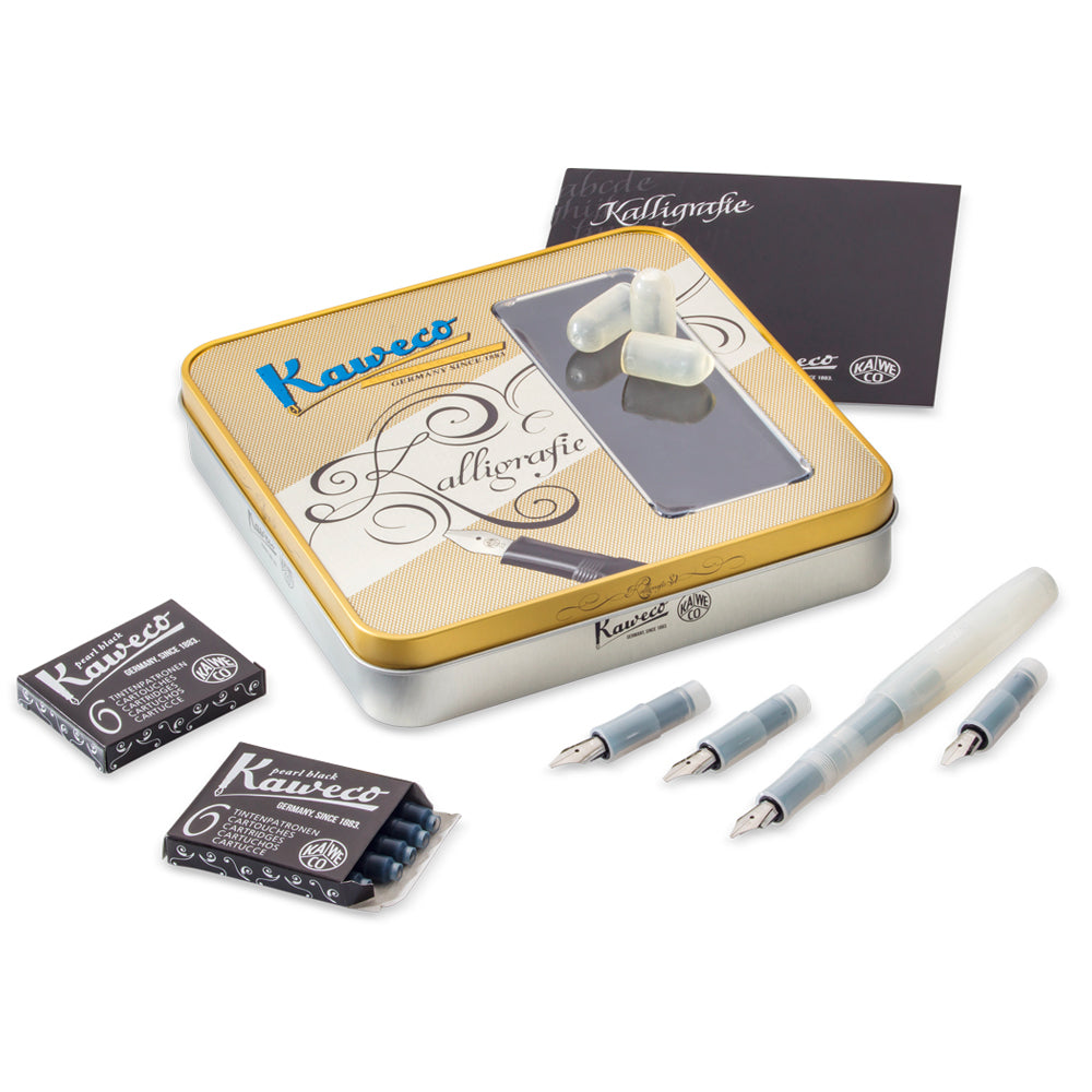 Kaweco Calligraphy Set Natural Coconut — front view