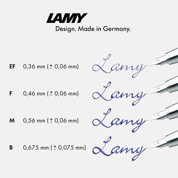 Lamy Aion Fountain Pen Darkgreen — engraving example